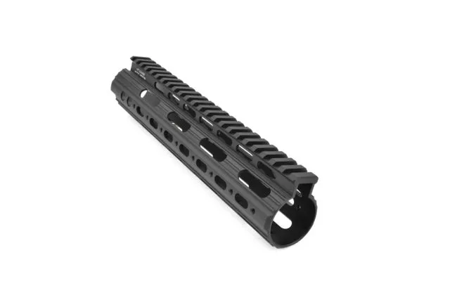 Leapers USED UTG Pro AR15 Mid Length 9in Super Slim Free Float Handguard Black MTU004SS - Handguard for AR-15 - view 1