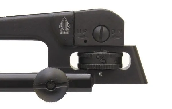 Leapers UTG 1-Piece AR-15 Carry Handle Sight, Matte Black - TLURS001 - Iron Sights for AR-15, vista 3