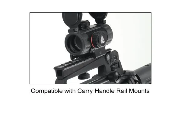 Leapers UTG 1-Piece AR-15 Carry Handle Sight, Matte Black - TLURS001 - Iron Sights for AR-15 - view 4