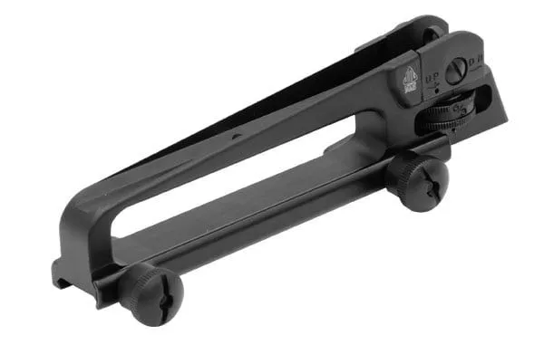 Leapers UTG 1-Piece AR-15 Carry Handle Sight, Matte Black - TLURS001 - Iron Sights for AR-15, vista 1