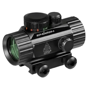 Leapers UTG 1x30mm Red/Green Circle Dot Sight w/ Integral Mount - SCPRD40RGW - Optic - view 1