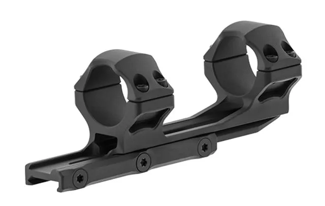 Leapers UTG ACCU-SYNC 30mm Medium Profile 34mm Offset Picatinny Rings - Blue - Optic Mount - view 4