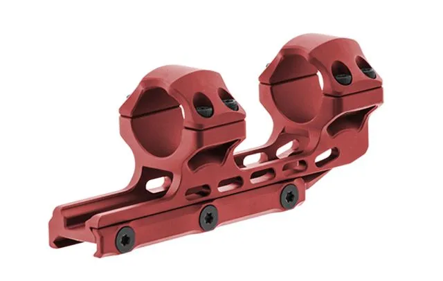 Leapers UTG ACCU-SYNC 30mm Medium Profile 34mm Offset Picatinny Rings - Blue - Optic Mount - view 5