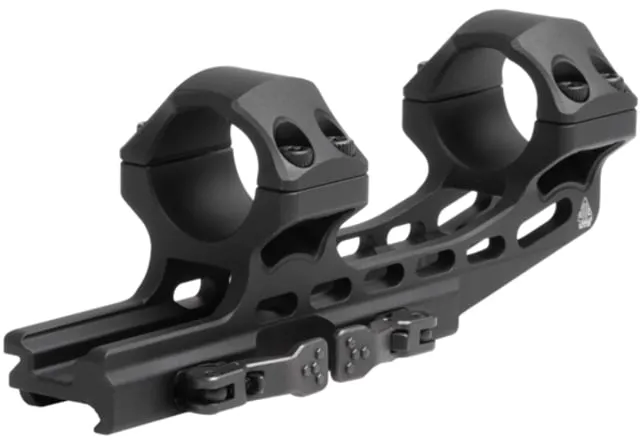 Leapers UTG ACCU-SYNC QR Cantilever Mount 1in High Profile 50mm Offset Black - Optic Mount - view 1