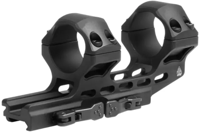 Leapers UTG ACCU-SYNC QR Cantilever Mount 30mm High Profile 34mm Offset Black - Optic Mount - view 1