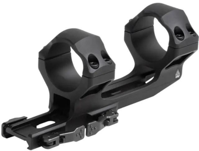 Leapers UTG ACCU-SYNC QR Cantilever Mount 34mm Extra High Profile 70mm Offset Black - Optic Mount, vista 1