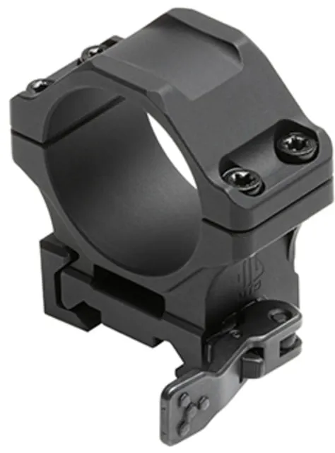 Leapers UTG ACCU-SYNC QR Scope Rings 30mm Low Profile Picatinny Black - Optic Mount - view 1