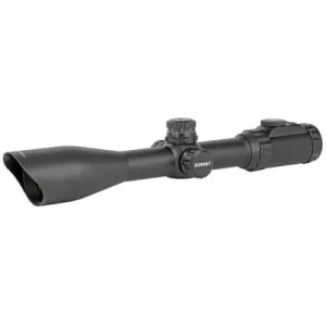 Leapers UTG AccuShot Rifle Scope 3-12X 44 30MM Rings 36-Color Mil-Dot Reticle Black - SCP3-U312AOIEW - Optic Mount, vista 1