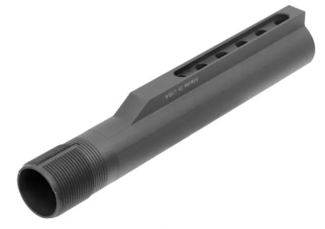 Leapers UTG BUFFER TUBE .308 MIL-SPEC 6-POSITION BLACK - Buffer Tube Assembly for AR-15, vista 1