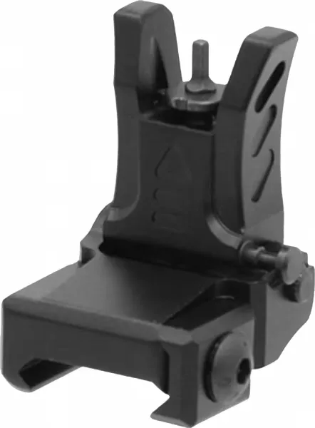 Leapers UTG Low-Profile Front 1-Piece Flip-Up Sight for AR-15 Style Rifle - MNT-755 - Iron Sights for AR-15, vista 1
