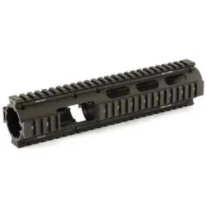 Leapers UTG Model 415 Quad Rail Fits AR Rifles Carbine Length with Front Extension Black - MTU015 - Handguard for AR-15 - view 1