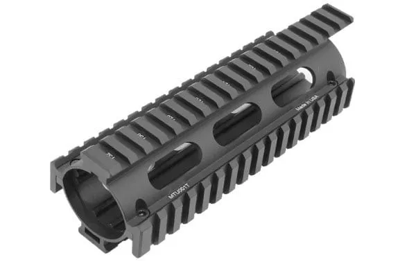 Leapers UTG Pro 7.28" AR-15/M4 Car Length Drop-in Quad Rail w/ Extension - MTU001T - Handguard for AR-15 - view 4