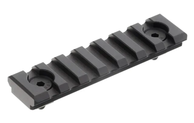 Leapers UTG Pro M-LOK 7-Slot Picatinny Rail Section Matte Black - Optic Mount - view 1