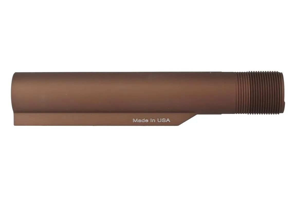 Leapers Utg Pro Mil-Spec 6-Position Extension Tube - Matte Bronze - Buffer Tube for AR-15, vista 2