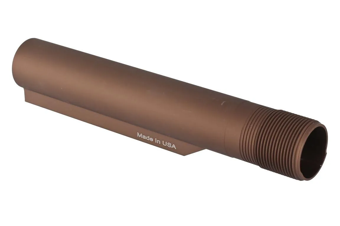 Leapers Utg Pro Mil-Spec 6-Position Extension Tube - Matte Bronze - Buffer Tube for AR-15, vista 1