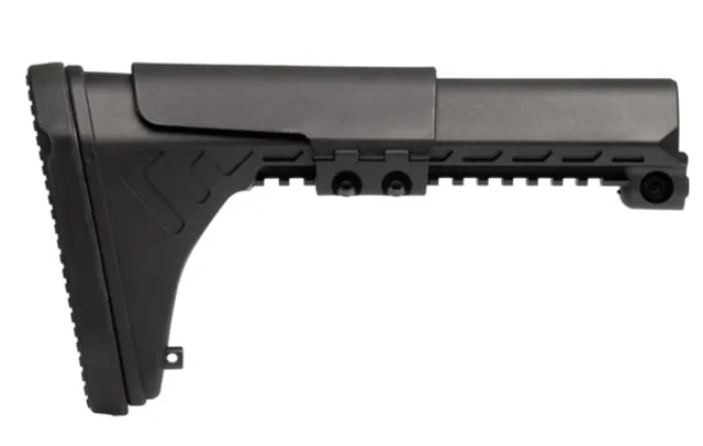 Leapers Utg Pro Ops Ready S3 Mil-Spec Stock - Black - Stock & Brace for AR-15 - view 2