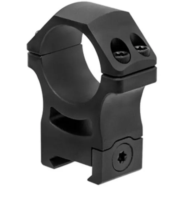 Leapers UTG PRO P.O.I. 30mm Picatinny Scope Rings - Medium Height - Optic Mount - view 2
