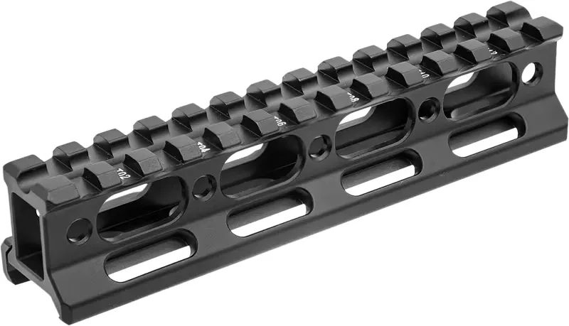 Leapers UTG Riser Mount 1" 13 Slots Fits Picatinny, Black - MT-RSX1L - Optic Mount - view 1