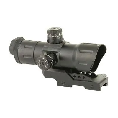 Leapers UTG Sight 6in 38mm Fits Picatinny, Red/Green CQB T-Dot ITA-Instant Target Aiming with Offset QD Mount - SCP-TDTDQ - Optic Mount - view 2