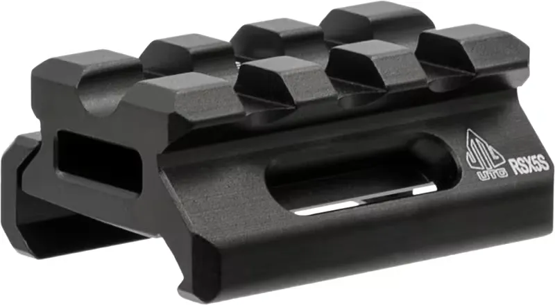 Leapers UTG Super Slim Picatinny Riser Mount 12" Height 3 Slots., Black - MT-RSX5S - Optic Mount, vista 1