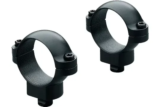 Leupold 1" Medium Steel 2-Piece Quick Release Scope Ring, Matte Black - 49974 - Optic Mount - view 2