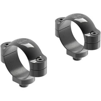 Leupold 1.18" Medium Steel 2-Piece Quick Release Scope Ring, Matte Black - 49931 - Optic Mount - view 2