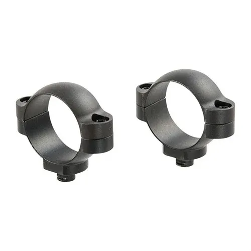 Leupold 1.18" Medium Steel 2-Piece Quick Release Scope Ring, Matte Black - 49931 - Optic Mount - view 3