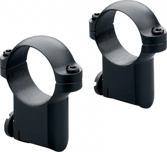 Leupold 170351 Ringmounts Scope Ring Set For Rifle Ruger M77 Medium 1" Tube Matte Black Steel - Optic Mount - view 1