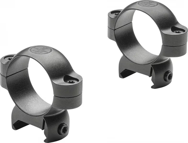 Leupold 30mm High Steel Durable Scope Ring, Matte Black - 120978 - Optic Mount - view 1