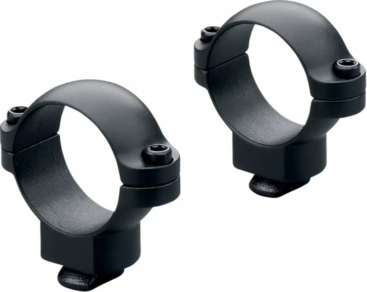 Leupold 34mm Super High Steel 2-Piece Dual Dovetail Scope Ring, Matte Black - 118284 - Optic Mount, vista 2