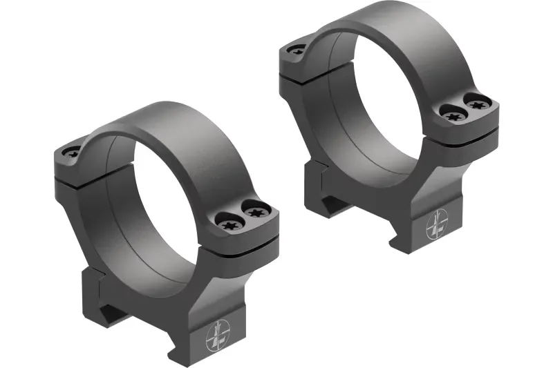 Leupold Back Country, Cross Slot Ring, 35mm Medium, Fits Picatinny, Matte Finish, Black - Optic Mount, vista 2