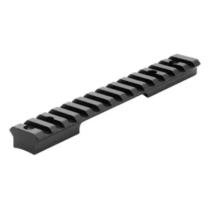 Leupold BackCountry Remington 700 Short Action 7075 T6 Aluminum 1-Piece Cross-Slot Base, Matte Black - 171332 - Optic Mount - view 1