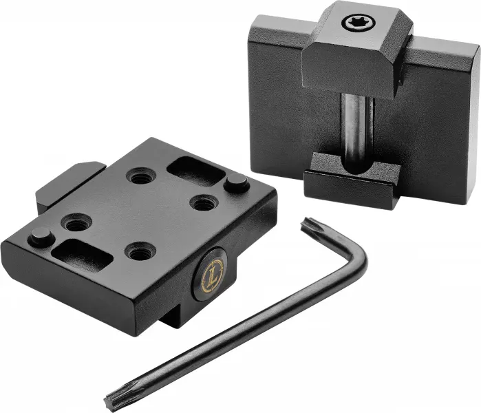 Leupold DeltaPoint Pro Aluminum 1-Piece Cross Slot Mount, Matte Black - 120056 - Optic Mount, vista 1