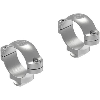 Leupold Dual Dovetail 1" Scope Rings - Medium - Silver - Optic Mount, vista 1