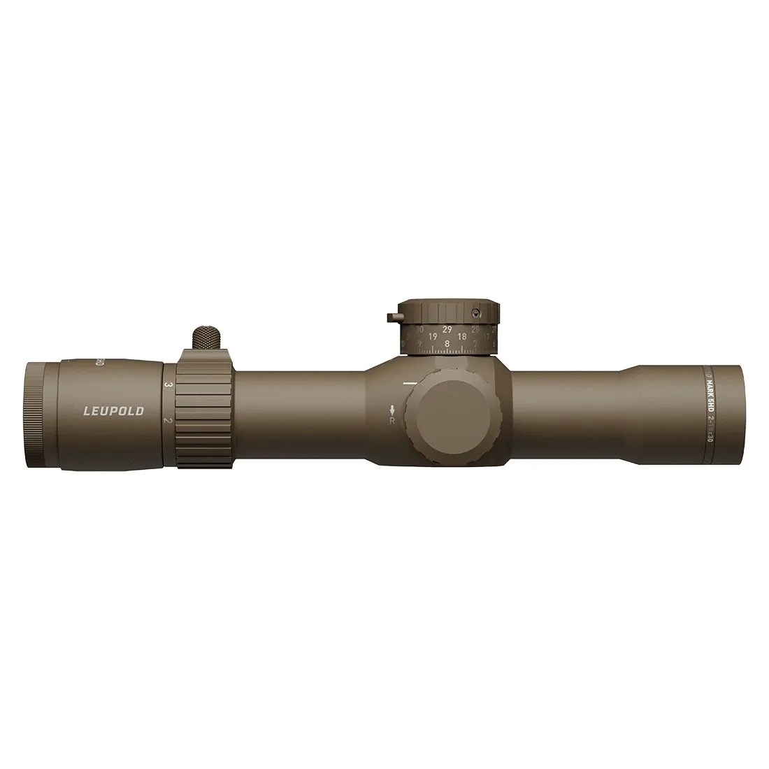 Leupold Mark 5HD Rifle Scope 2-10x 30mm Illuminated CMR-Mil Reticle Dark Earth - Rifle Scope, vista 2