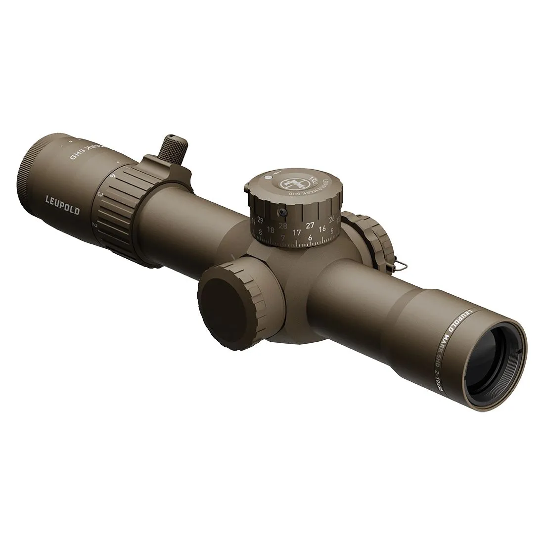 Leupold Mark 5HD Rifle Scope 2-10x 30mm Illuminated CMR-Mil Reticle Dark Earth - Rifle Scope, vista 4