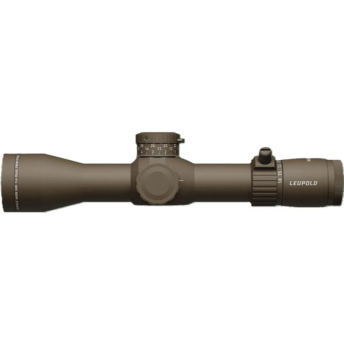 Leupold Mark 5HD Rifle Scope 3.6-18x 44mm PR2-MIL Reticle Dark Earth - Rifle Scope, vista 3