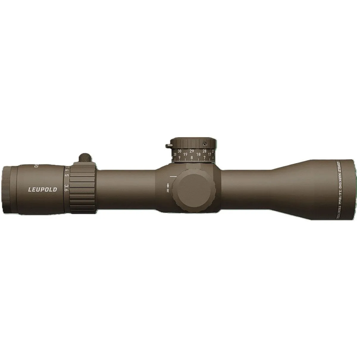 Leupold Mark 5HD Rifle Scope 3.6-18x 44mm PR2-MIL Reticle Dark Earth - Rifle Scope, vista 4