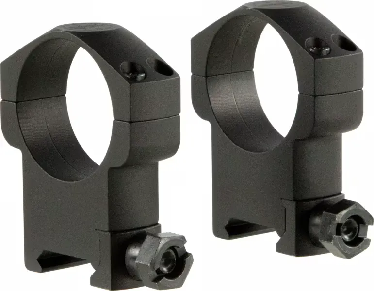 Leupold Mark 4 35mm Super High Aluminum 2-Piece Scope Ring, Matte Black - 174942 - Optic Mount - view 2