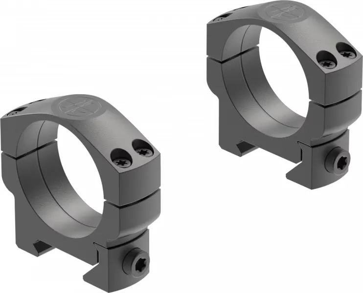 Leupold Mark 4 Cross-Slot 35mm Medium Scope Ring Set - Matte - Optic Mount - view 2