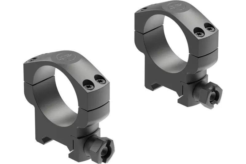 Leupold Mark 4 Scope Rings, 34mm, High, Aluminum, Matte Finish - Optic Mount, vista 1