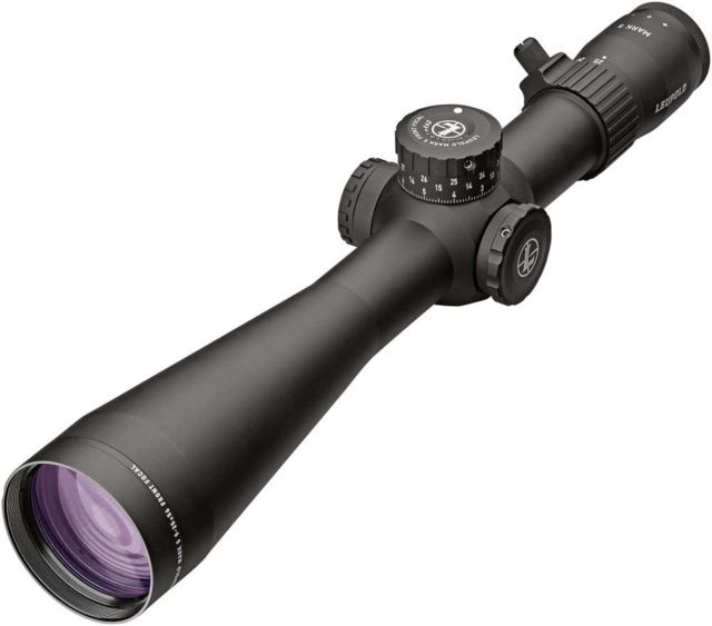 Leupold Mark 5HD 5-25x56mm Rifle Scope 35 mm Tube First Focal Plane Black Matte Red PR1-MOA Reticle MOA Adjustment - Rifle Scope, vista 1