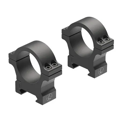 Leupold Open Range Cross Slot High 30mm Rings, Matte Black - 180948 - Optic Mount - view 2