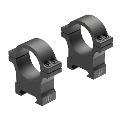Leupold Open Range Cross Slot High 30mm Rings, Matte Black - 180948 - Optic Mount - view 5