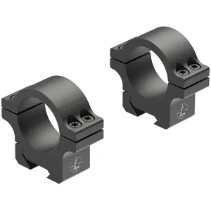 Leupold Open Range Rimfire 11mm/3/8" Dovetail 1" Scope Rings Matte Black Medium - Optic Mount - view 1