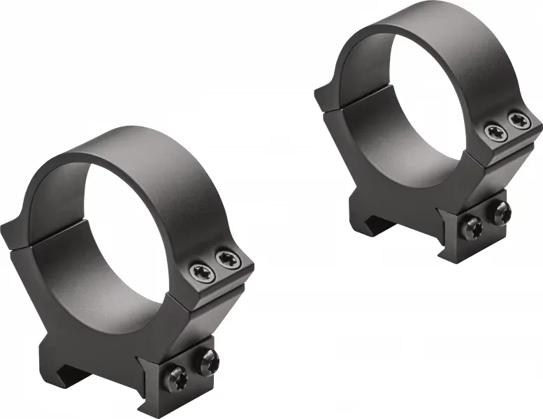 Leupold PRW2 34mm High Steel 2-Piece Cross-Slot Ring, Matte Black - 175860 - Optic Mount - view 2