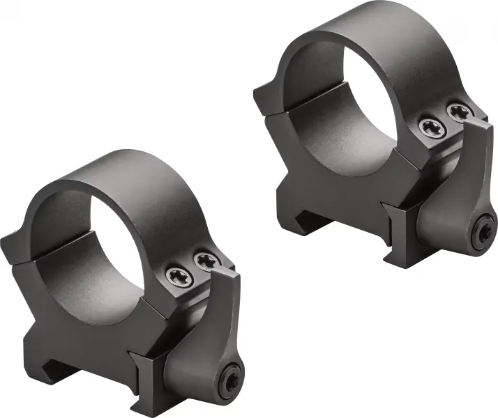 Leupold QRW2 34mm Medium Steel 2-Piece Scope Ring, Matte Black - 177273 - Optic Mount - view 2