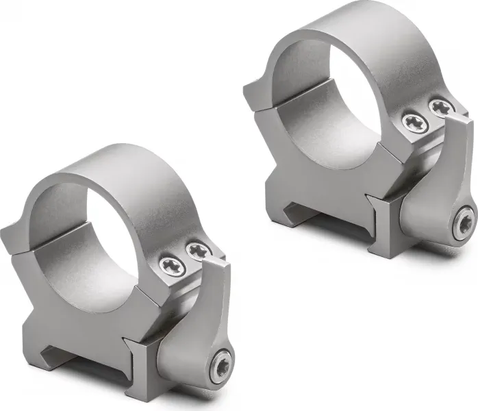 Leupold QRW2 Quick Release Weaver 1" Scope Rings Silver Medium - Optic Mount, vista 1