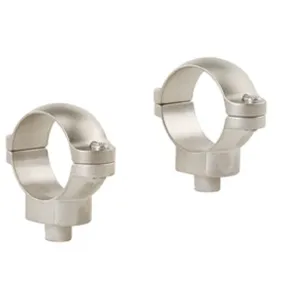 Leupold Quick Release 1" Scope Rings Silver Medium - Optic Mount, vista 1