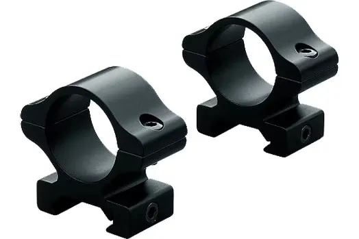 Leupold Rifleman 1" High Aircraft Grade Aluminum 2-Piece Detachable Scope Ring, Silver - 57833 - Optic Mount - view 2